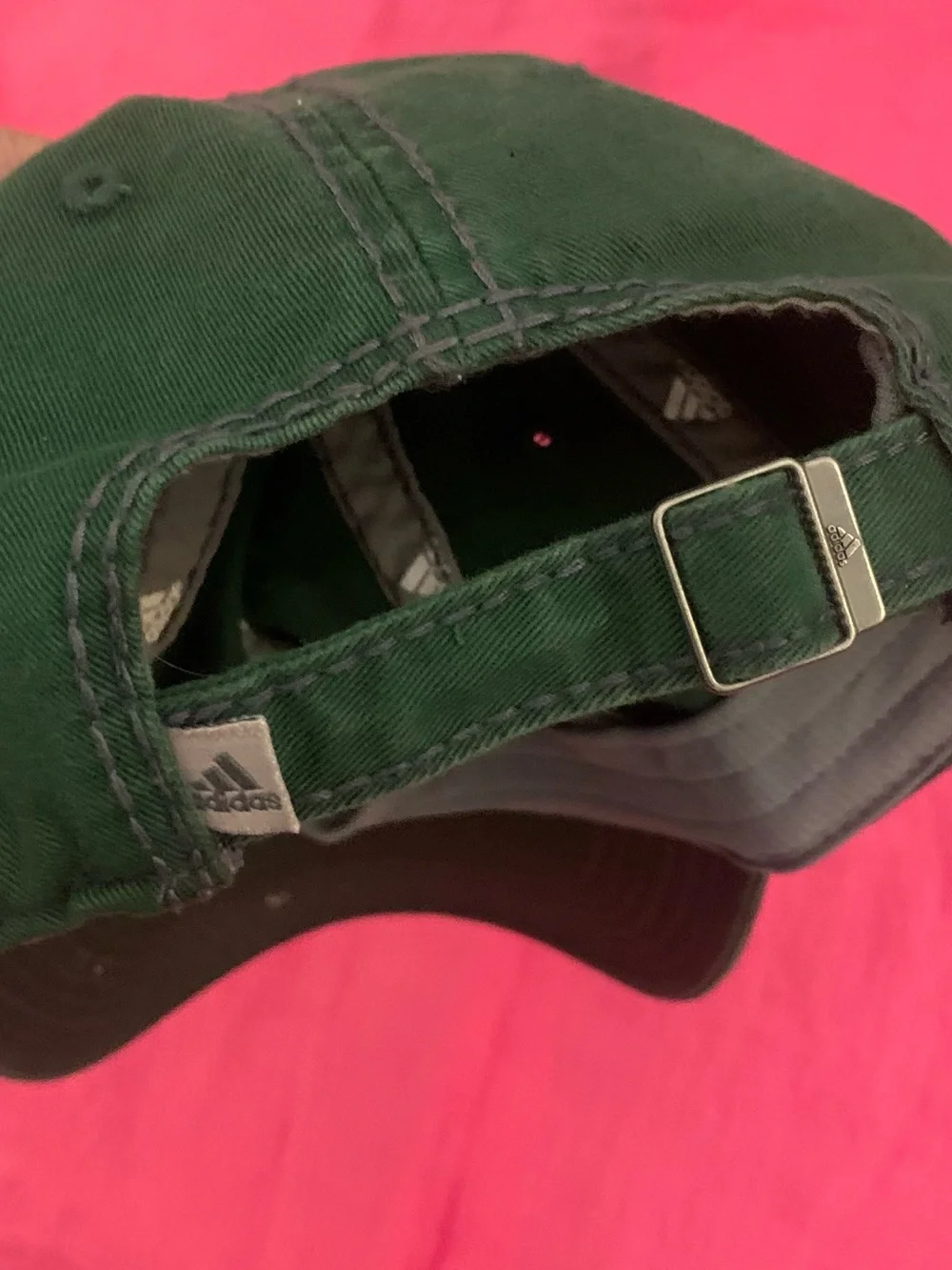 ADIDAS All Cotton Green w Grey Hat